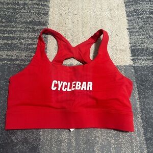 CycleBar Bold Red Activewear